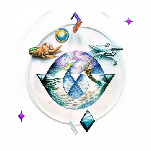 Aquarius And Sagittarius And Pisces