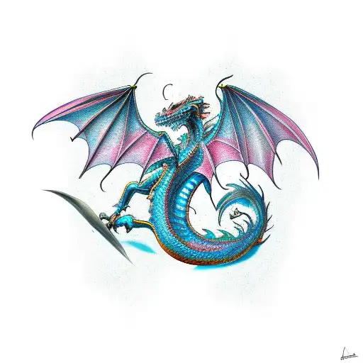 Dragon And A Warrior