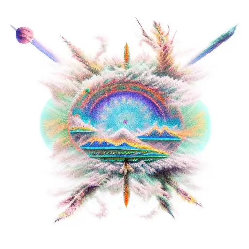 A New-school Interpretation Of A Native American Legend Set In A Cosmic Landscape