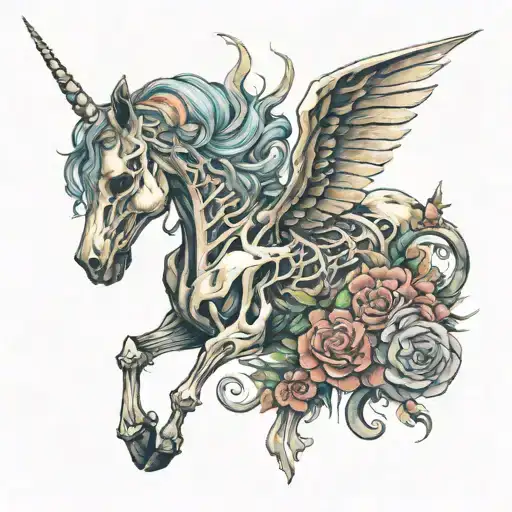 Unicorn Skeleton