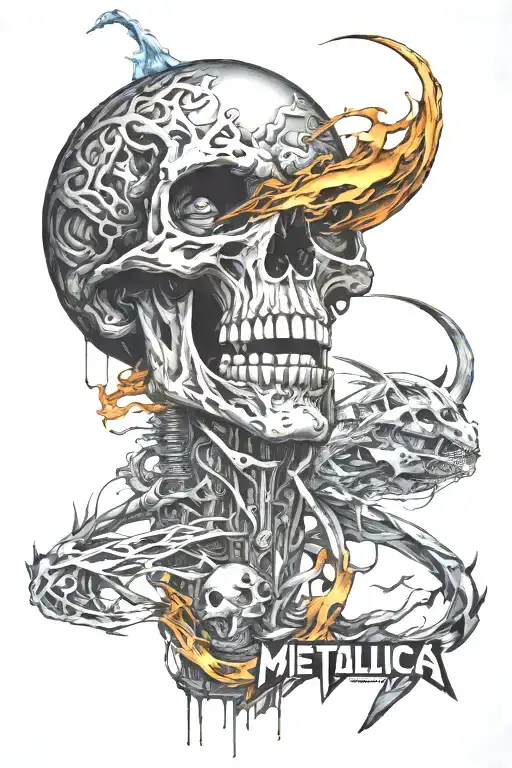 Metallica Album Covers Mixed