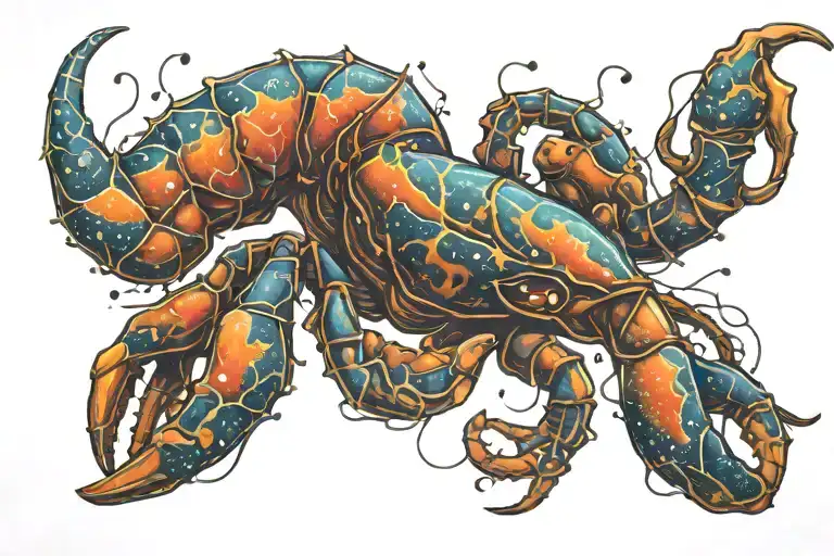 Scorpio Constellation Made