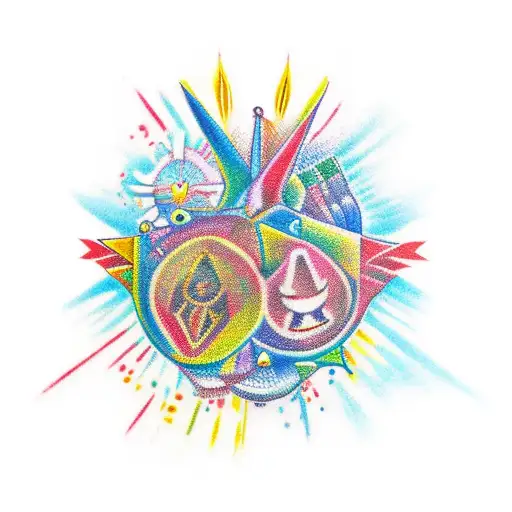 A Tattoo Design That Symbolizes The Importance Of Friendship And Community In Your Life