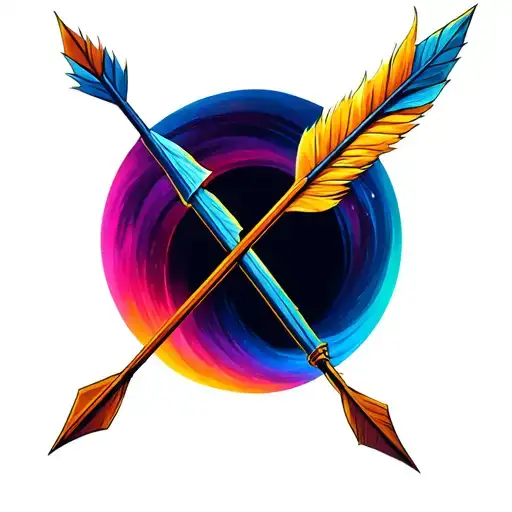 Two Arrows In A Quiver Representing My Kids