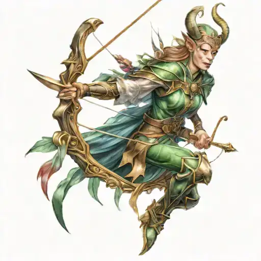 Elves Warrior Bow