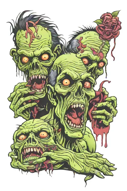 Zombie No Evil Speak No Evil