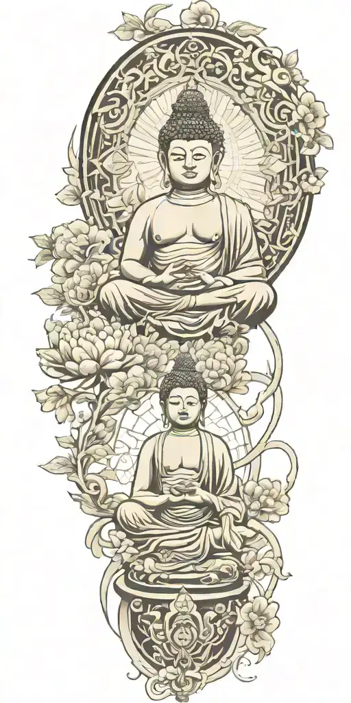 Turn Common Buddhist Symbols And Characters Into Multiple Manga Characters