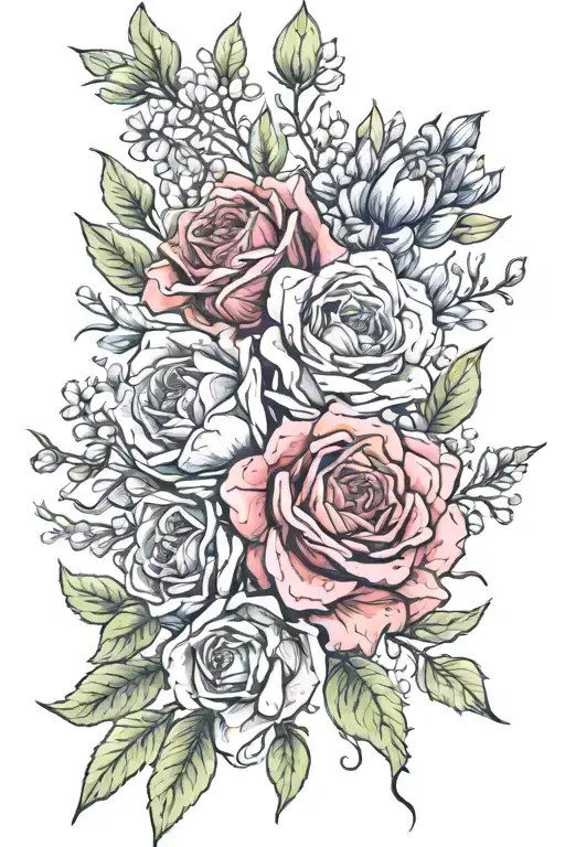 Birth Flower Bouquet