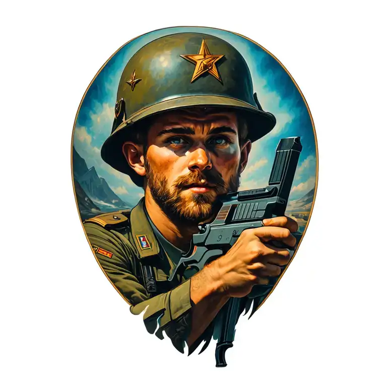 Something To Do With Been Brave Soldier Receiving