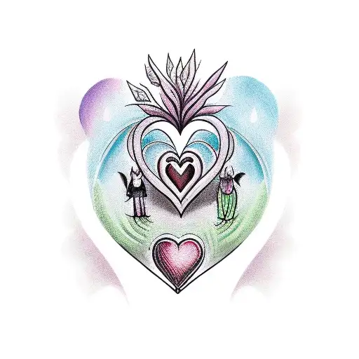 A Witch Holding A Heart