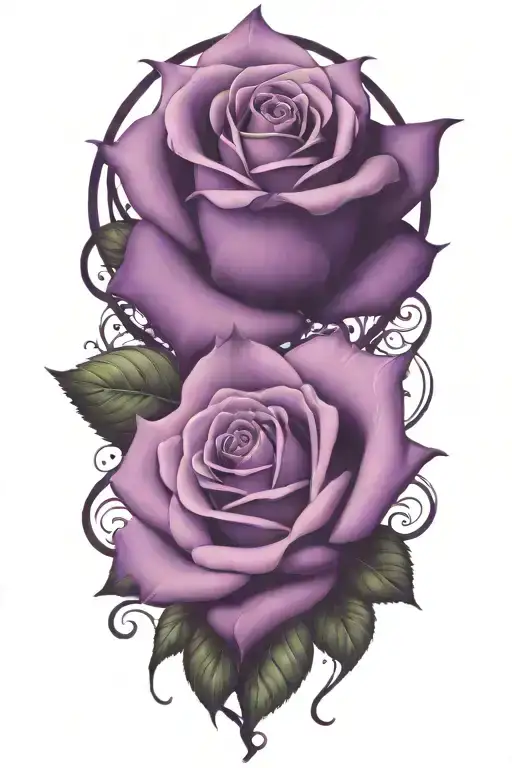 Roses Purple