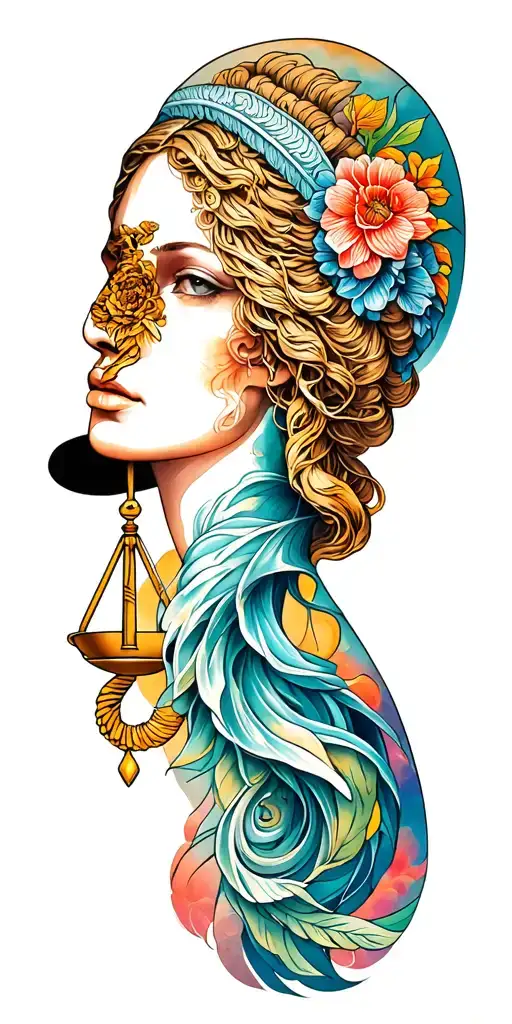 Libra Sleeve Inspired