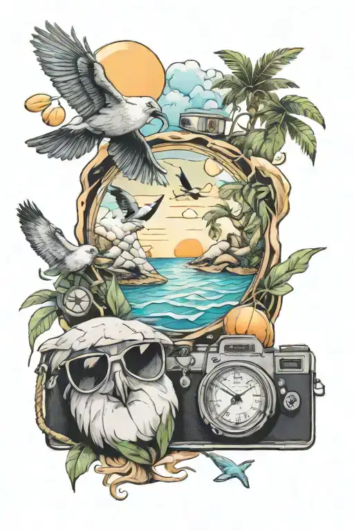 Summer And Travel Themed