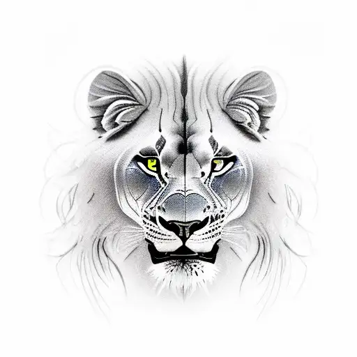 Fierce Looking But Feminine Female Lioness