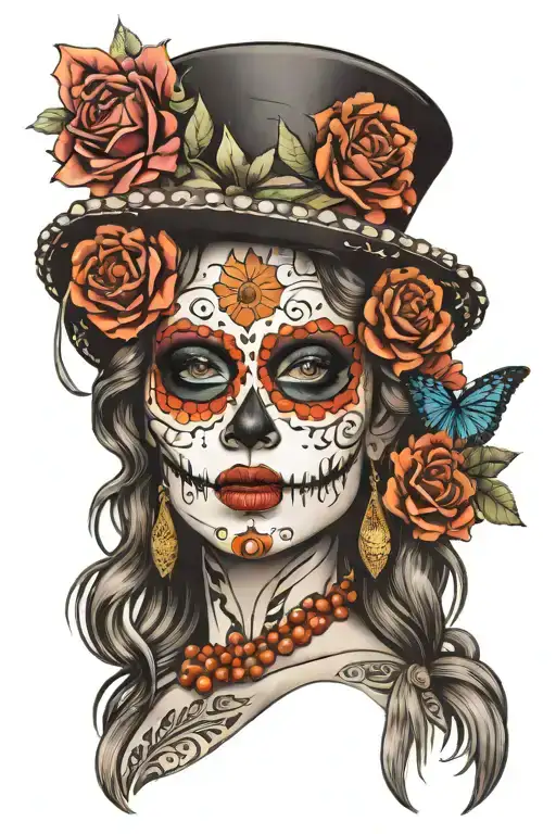 The Catrina Mexican Woman