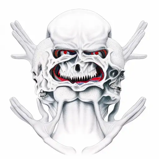 Head Is Getting Torn Apart By Demon Hands