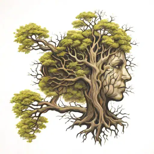 Broken Family Tree Intertwined