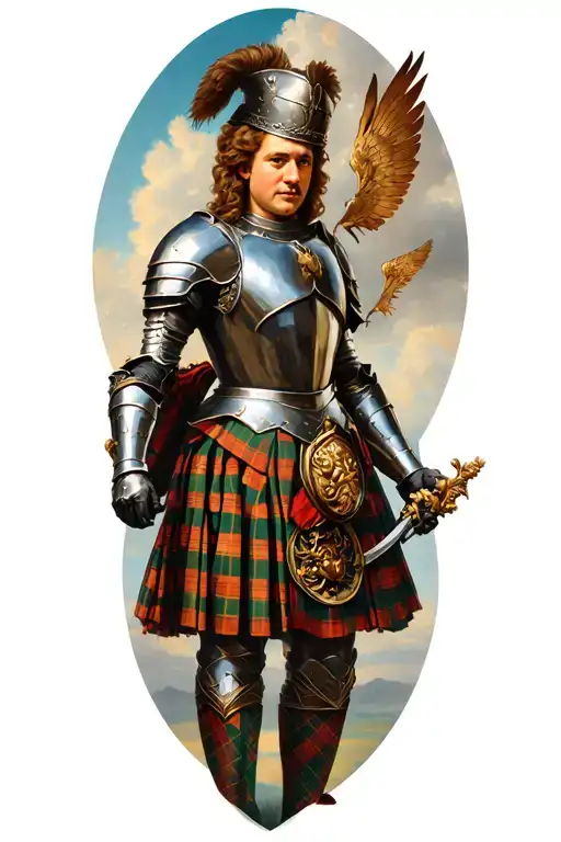 Scottish And Irish Heritage With Armor