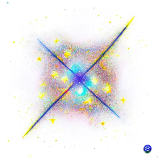 Galaxy With Shooting Star