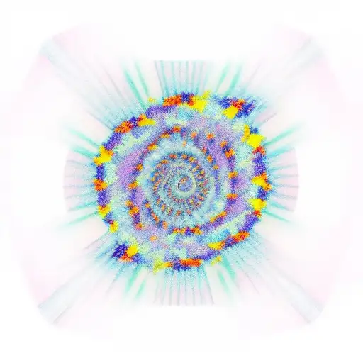 Star With Spiral Inside