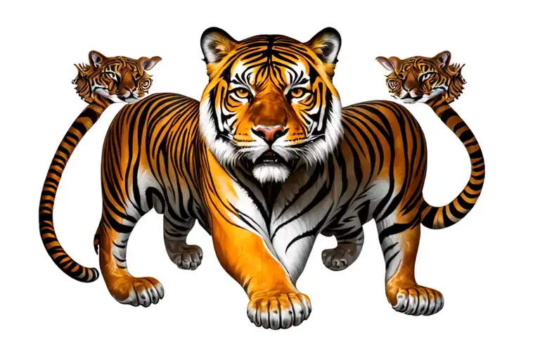 Tiger Standing Proudly