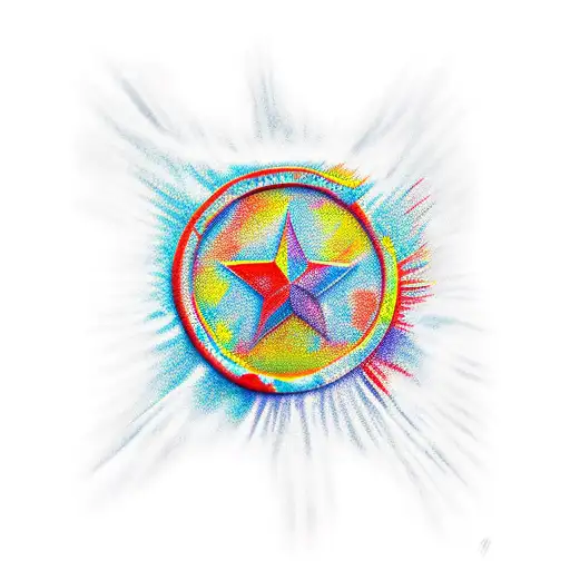 Fist Close Over Red Star