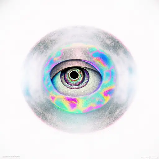 Psychedelic Eyes And Planets