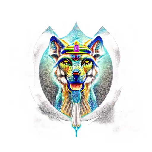 Pharoah Wolf Arabic
