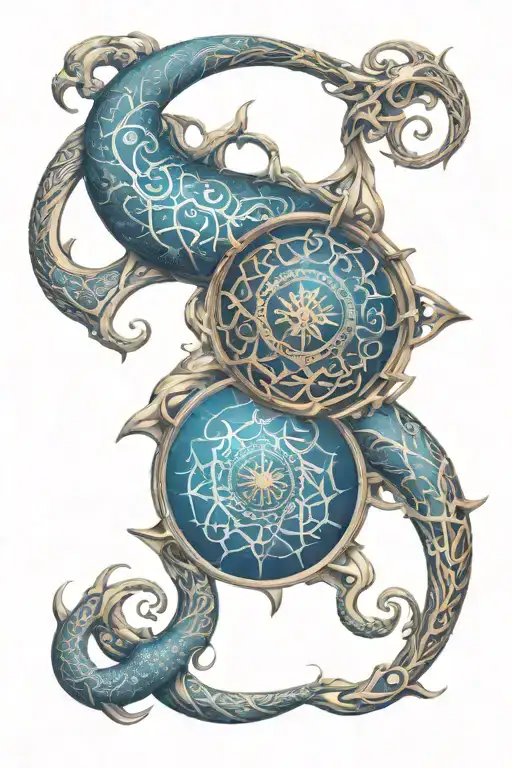 Eo Zodiac Sign Intertwined