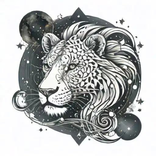 Constellation For Leo Zodiac Sign