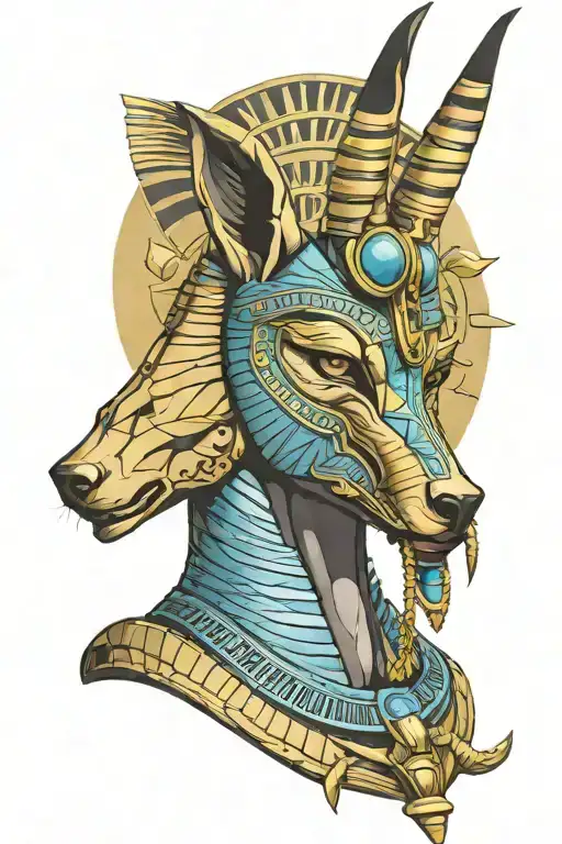 Egyptian Traditional Anubis