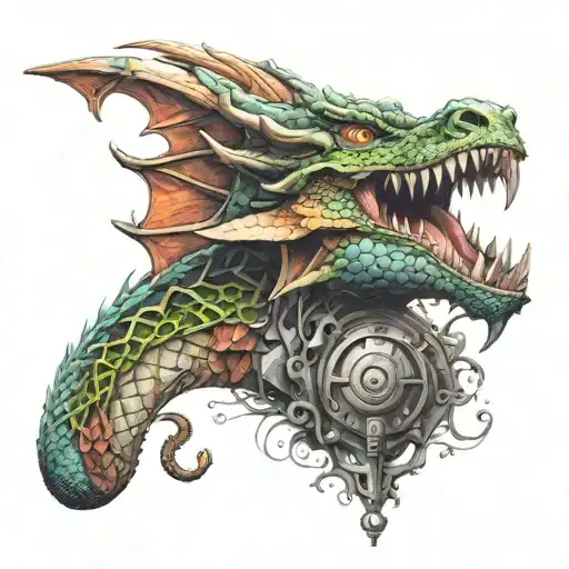 Dragon With Microfon