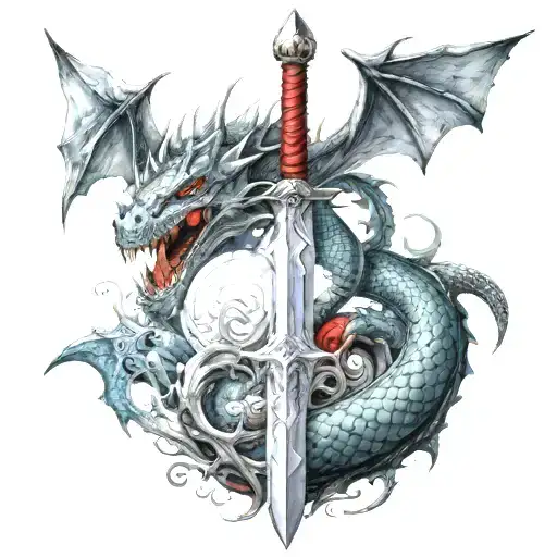 Sword And Dragon Wrapping