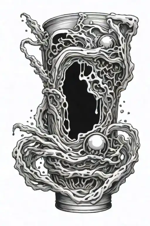 Black Goo Taking Over My Arm Sleeve