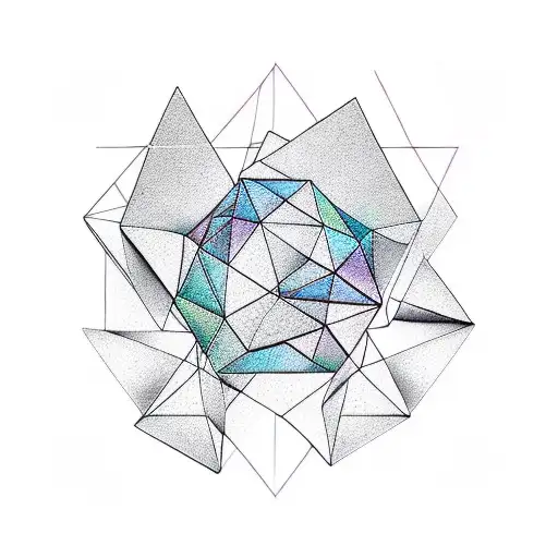 Geometric Realism With Cyberpunk Abstraction