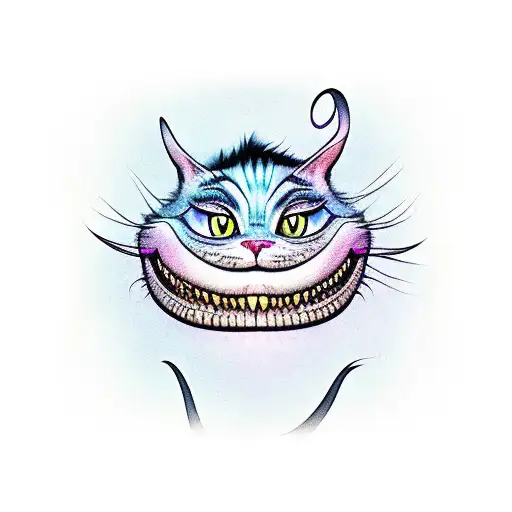 Cheshire Cat In A Top Hat