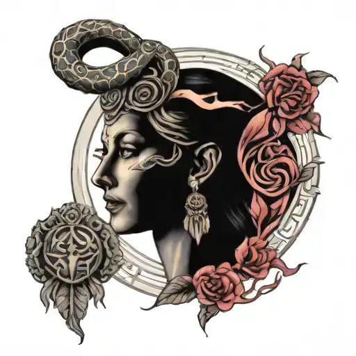 Goddess Hekate In The Symbol Of Femininity