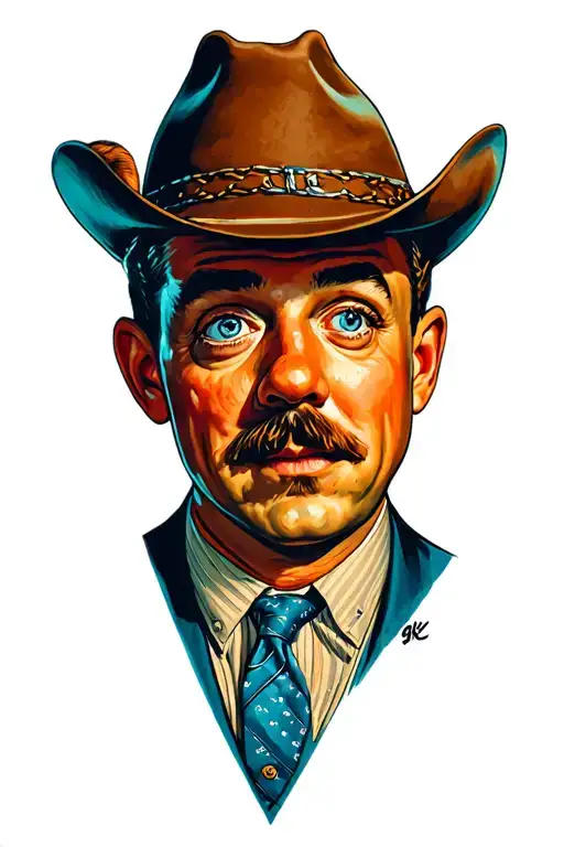 Peewee Herman And Cowboy Curtis