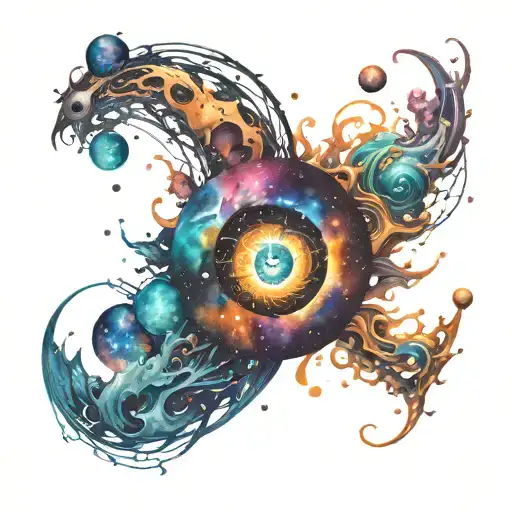 Three To Four Color Galaxy