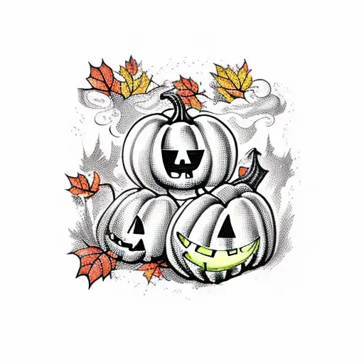 Vintage Halloween Autumn