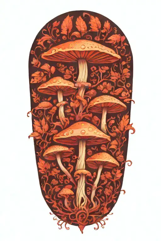 Mushrooms And Fractals