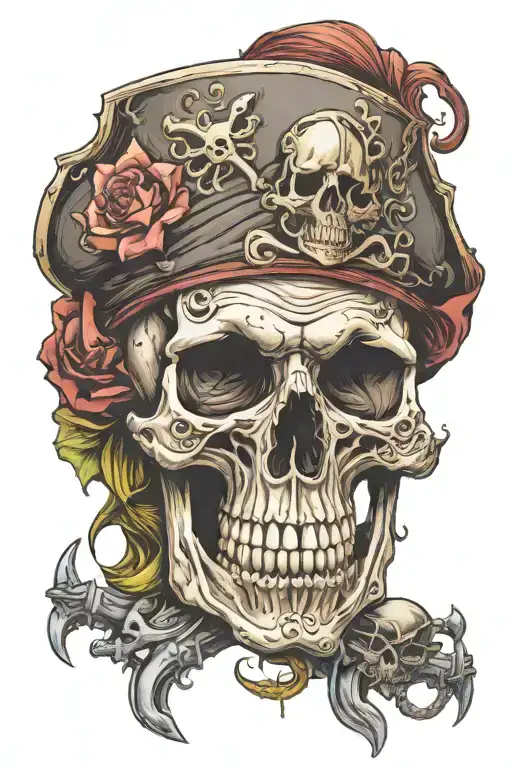 Cursed Pirate Skull