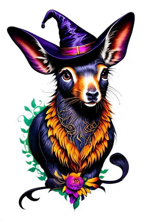 Spooky Mythical Witchy Animal