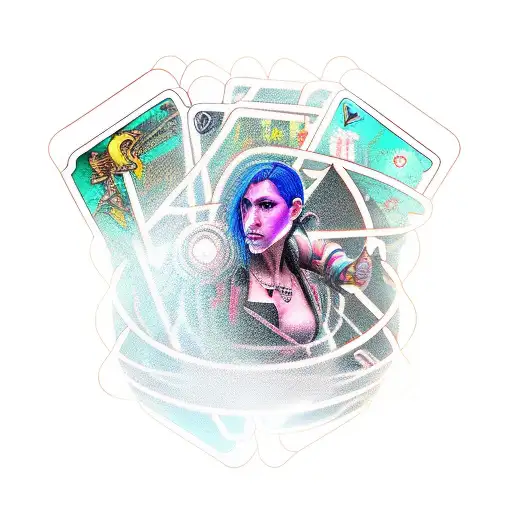 Cyberpunk Tarotcards