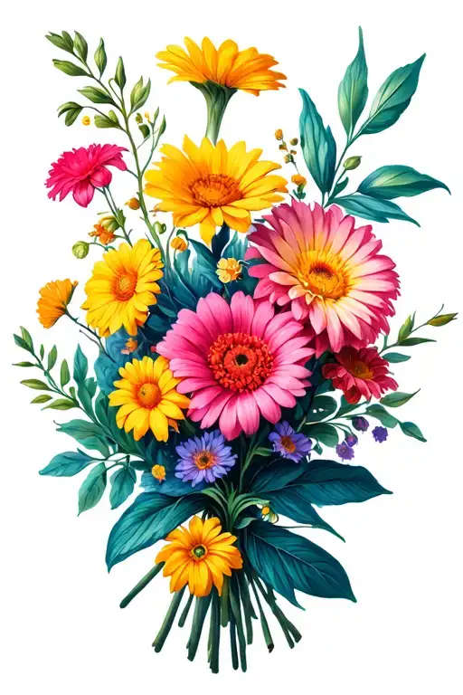 Mini Bouquet Flowers For Men