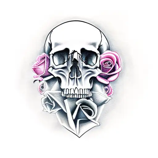 Skull With Rose Future Simple