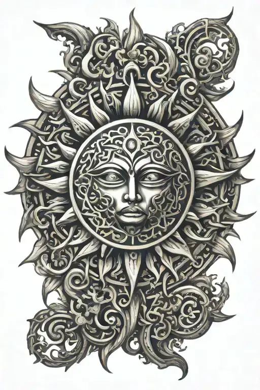 Karna Sun Symbol
