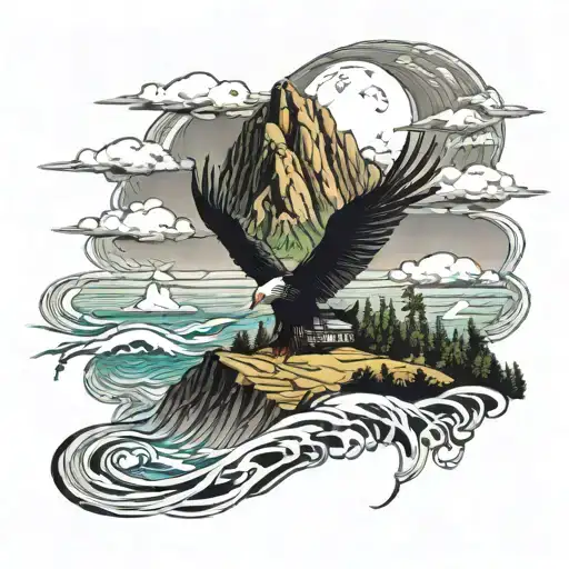 Haystack Rock Phoenix Rising