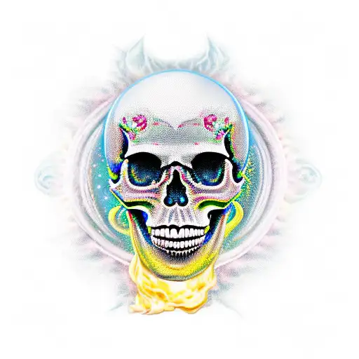 Skull Roses Star Water Fire Money 777 Moon