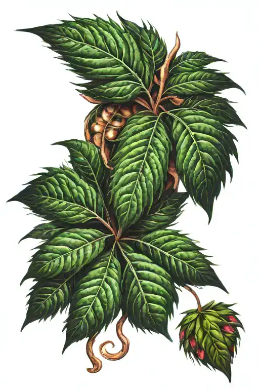 Oroborus Cannabis Leaf Morphing